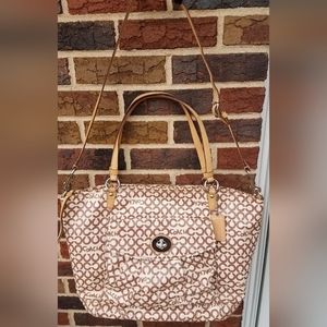 Coach Optic Art Coated Canvas Tote
